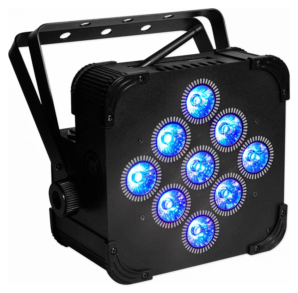 Rockville BEST PAR 60 Rechargeable Par Can Wash Light w/ Wireless DMX+RGBWA+UV - Image 2 of 4