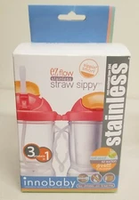 Innobaby EZ Flow Straw Sippy Cup - 3 Product in 1