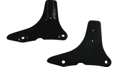 Drag Specialties Sissy Bar Side Plates Black 1504-0124