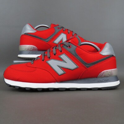 New Balance Shoes - 2012 ML 574 Wind Breaker Red - Sz 10D Mens - Black Silver