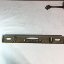 Vintage Stanley No 36G 18" Cast Iron 3 Bubble Level