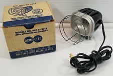 Vintage Acme Lite Model 800 XL  LITE Supplementary Light Movie Camera 100 Watts