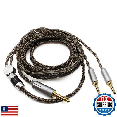 Youkamoo 4.4mm Cable Compatible for Hifiman HE4XX, HE-400i Headphones 8 Core 
