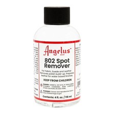 Angelus 802 Spot Remover 4 oz - Leather Fabric Stain Cleaner Degreaser