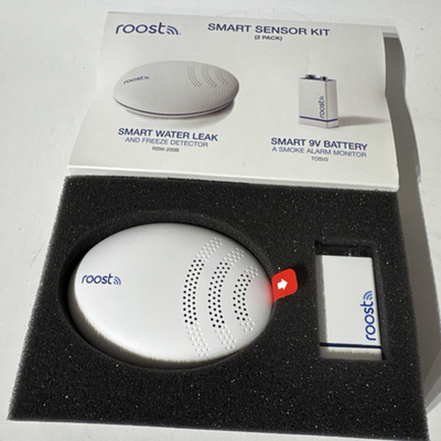 #ad #ad Roost Smart Water Leak amp; Freeze Detector #RSW 200B Cell Phone Alert New in Box $34.99