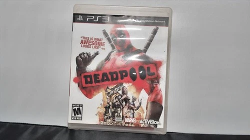 PlayStattion 3 Deadpool game complete no scratches on disc