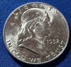 A 1952 D Franklin Half Dollar BU Nice Coin!