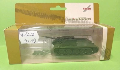 Herpa® Minitanks Jagdpanzer SU 85/44 UDSSR 1:87 OVP HO (Nr.202) - Bild 1 von 2