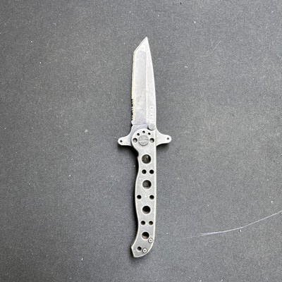 CRKT M16-10KSF Carson Design Folding Pocket Knife Stainless Steel Blade Used
