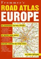 Frommer's Road Atlas Europe Paperback Automobile Association Staf