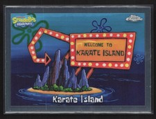 #169 Karate Island - SpongeBob SquarePants Topps Chrome 2025 Base