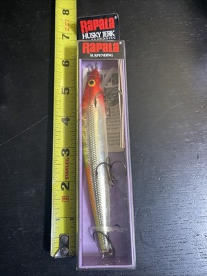 Rapala Suspending HJ14 Husky Jerk Clown Jerkbait  5.5''- 1/2oz Dives 4- 8' NIP