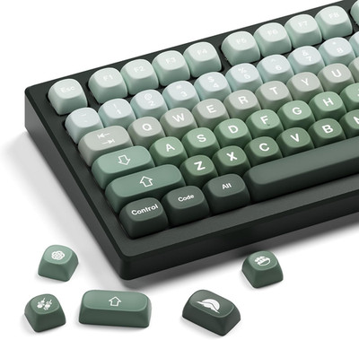 XVX Matcha Wagashi PBT Keycaps-Moa Keycap, Custom Keyboard Keycaps 60 65 75 100