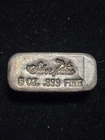 Vintage Silvertowne Poured 5 oz .999 Fine Silver Bar #08632 (Z-1178)