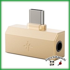 FiiO Snowsky TINY A USB DAC 3.5mm Hi-Res Portable Amp with Charging USB-C Gold