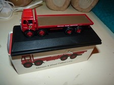 Oxford Diecast Atkinson 8 Wheel Flatbed Lorry, British Road Services -MIB