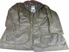 Vintage Barbour Northumbria Waxed Jacket In S...