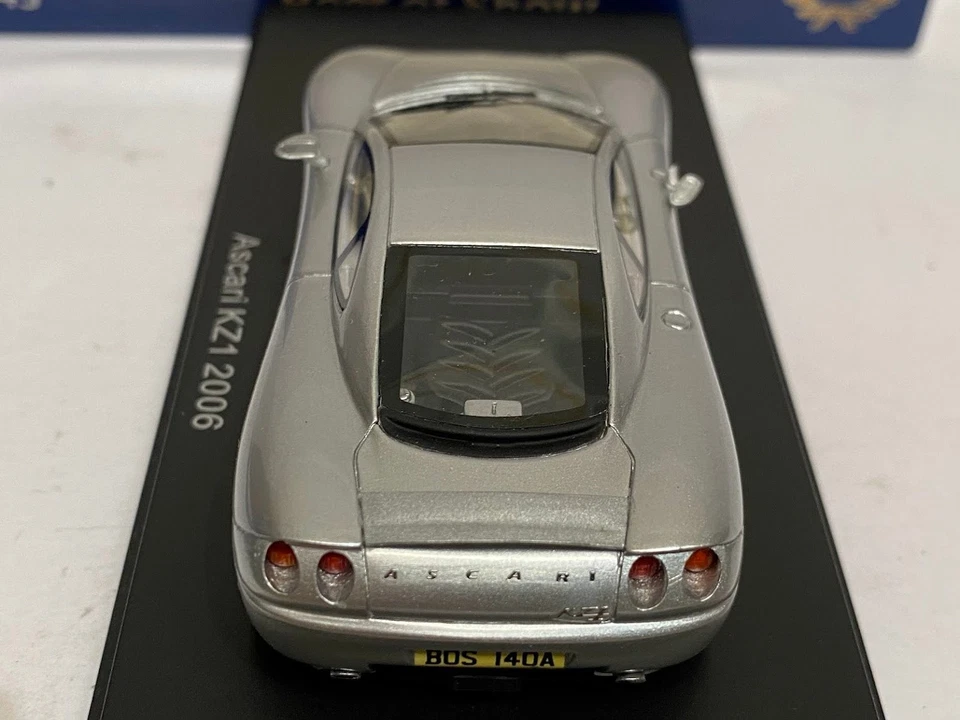 BEST OF SHOW BOS Ascari KZ1 2006 silver 1:43 resin auto - Immagine 4 di 4