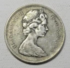 Circulated 1966 Canada Silver Dollar