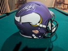 Adrian Peterson, Autographed Vikings Full-Size Speed Authentic Helmet