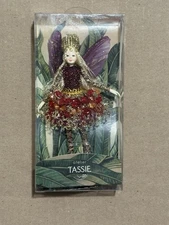 Tassie Purple 4” Fairy. Handmade In Thailand #UF102