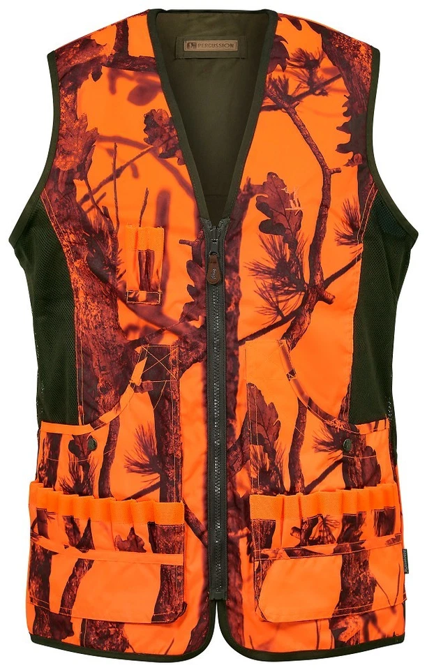 Percussion® Wende-Schießweste "Ottawa" Jagdweste wendbare Drückjagdweste NEU - Bild 4 von 4