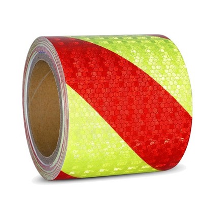 Reflektierendes Klebeband Rot Gelb  Sicherheitsband Auto LKW Fahrrad