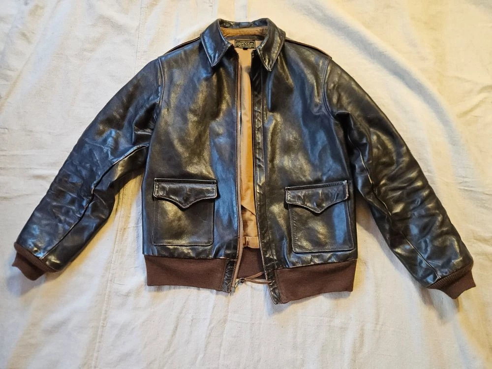 The Real McCoy's Leather Outer Shell Coats, Jackets & Vests for