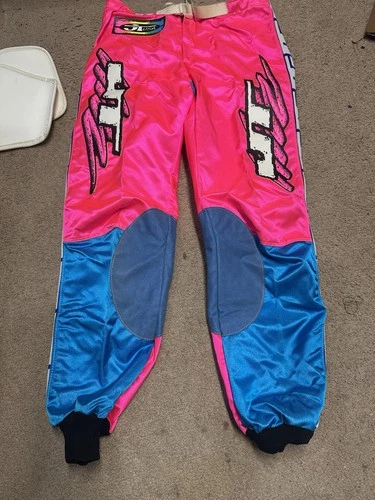 Vintage JT USA Racing Motocross MX SX Paintball BMX Pants SIZE 34 Purple NOS