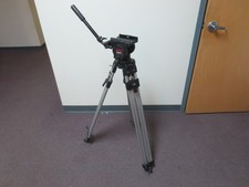 Manfrotto Bogen 3190 Pro Camera Support Tripod w/ 3066 Fluid Head - No Plate