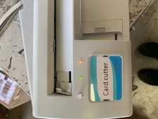 Used 110V Electric Name Cards Trimmer Cutter Machine for A4 Letter Size Paper