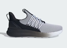 NWB- ADIDAS LITE RACER ADAPT 7.0 WIDE - MEN'S SHOES WHITE/ BLACK - SIZE 10