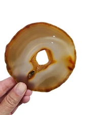 Carnelian Agate Slab Madagascar 154.1 grams.