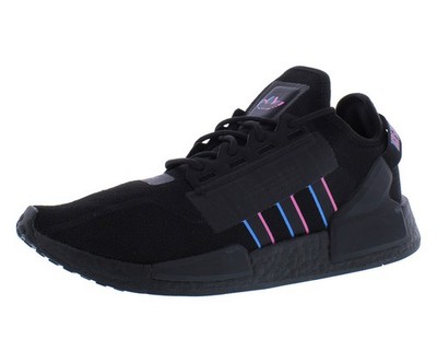 Adidas NMD R1. V2 Mens Shoes Size 8, Color: Black/Blue/Pink | eBay
