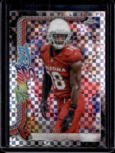 2025 Topps Chrome Marvin Harrison Jr. Future Stars X-Fractor SP #FS-6 Cardinals