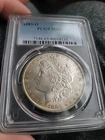 1883 O Morgan Silver Dollar Pcgs MS63 With Golden Toning