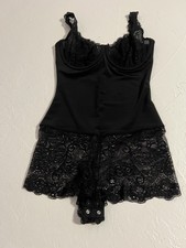 Yummie Tummie Black Body Lingerie Size S