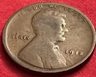 1915 Lincoln Wheat Cent AG Details Philadelphia Mint Early Date BN71