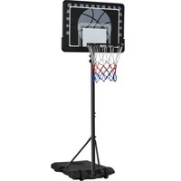 BasketballstäNder HöHeverstellbarer Basketballkorb Basketballanlage Mit StäNder
