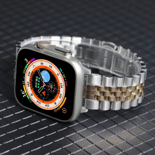 Correa + Estuche para Apple Watch Series Ultra2 49 mm 10 9 8 7 6 5 Correa de acero inoxidable - Imagen 2 de 14
