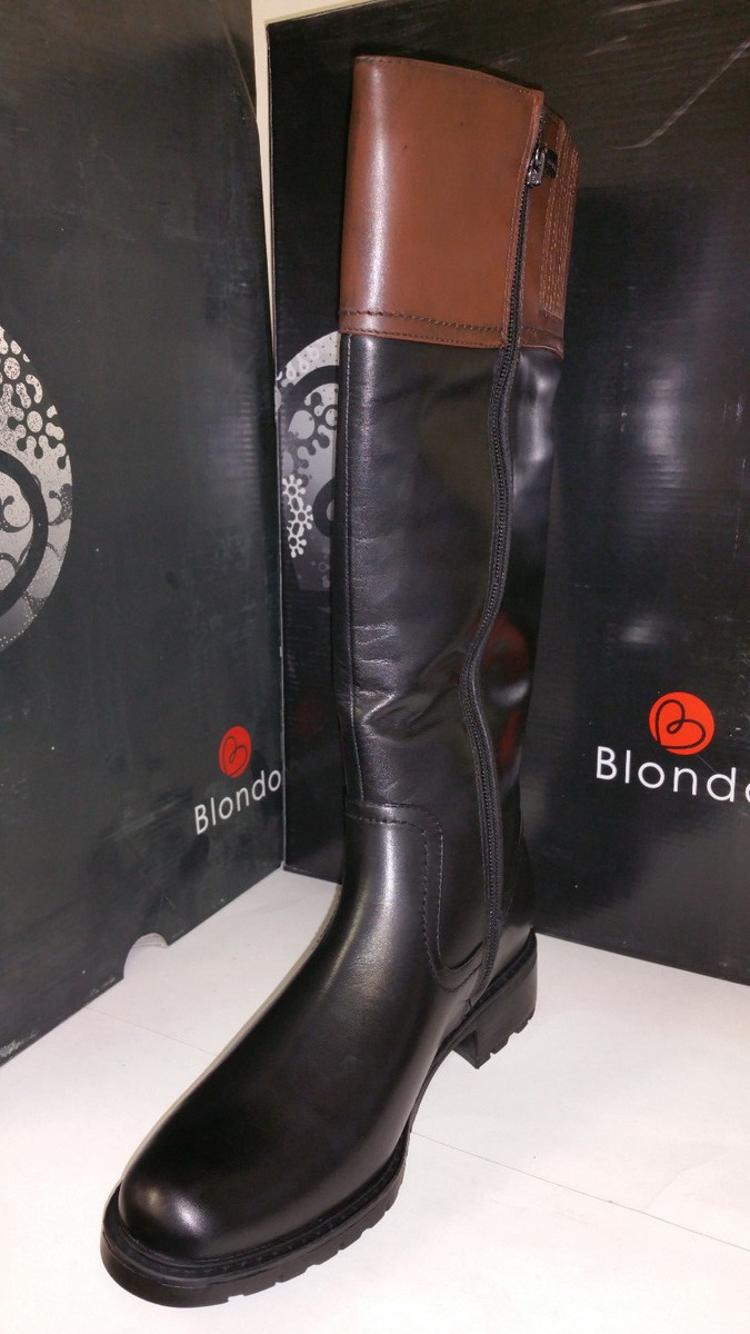 Blondo Women's Vida Black Waterproof Leather Boots US Shoe Size