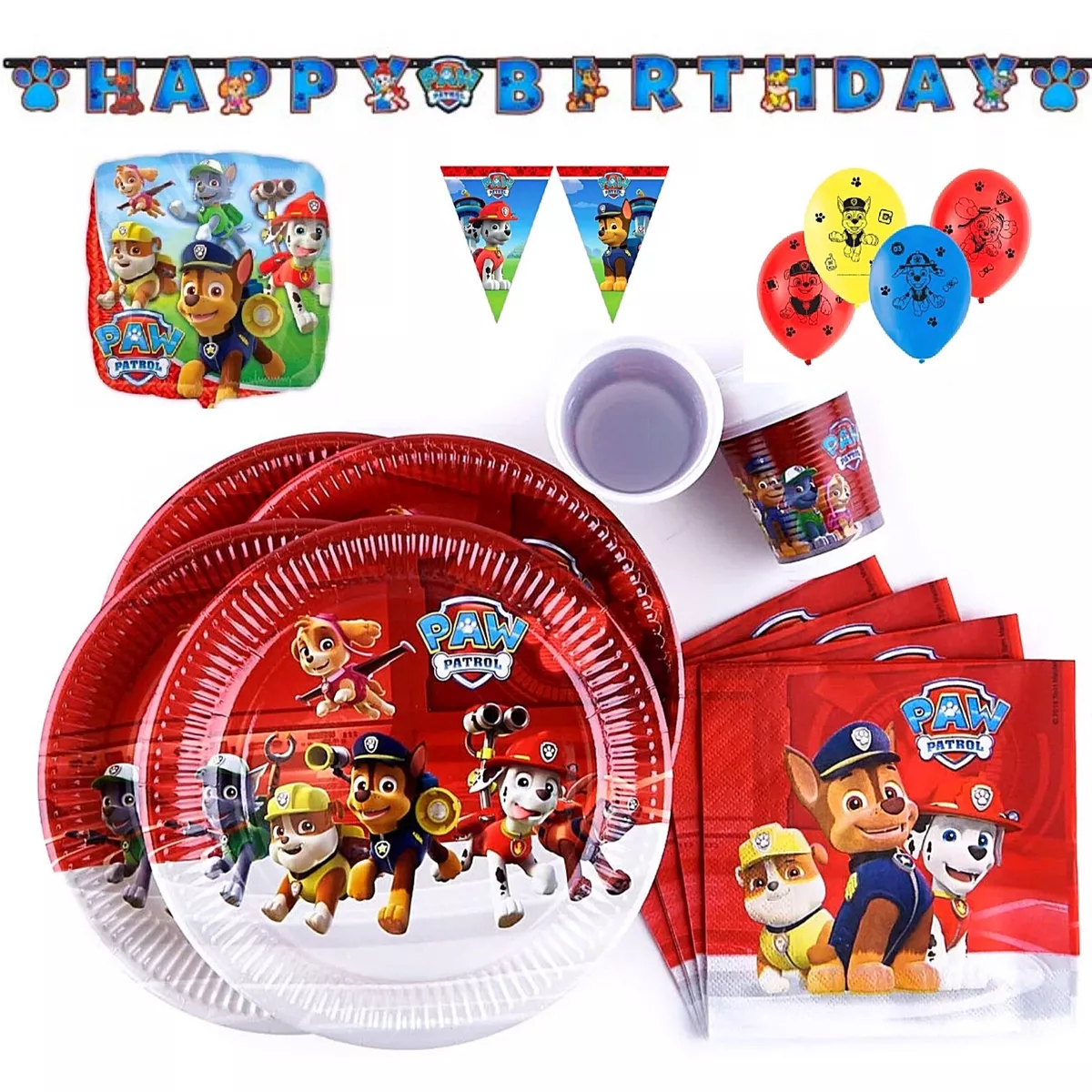 Paw patrol birthday party decorations Paw patrol party table decorations