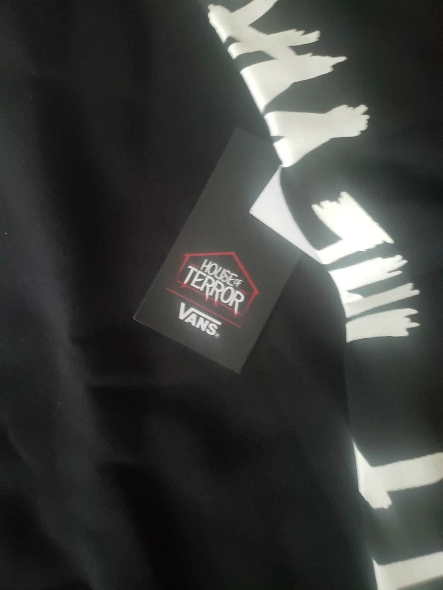VANS X HORROR Friday the 13th Pullover hoodie Size L Glow in the dark NWT |  eBay