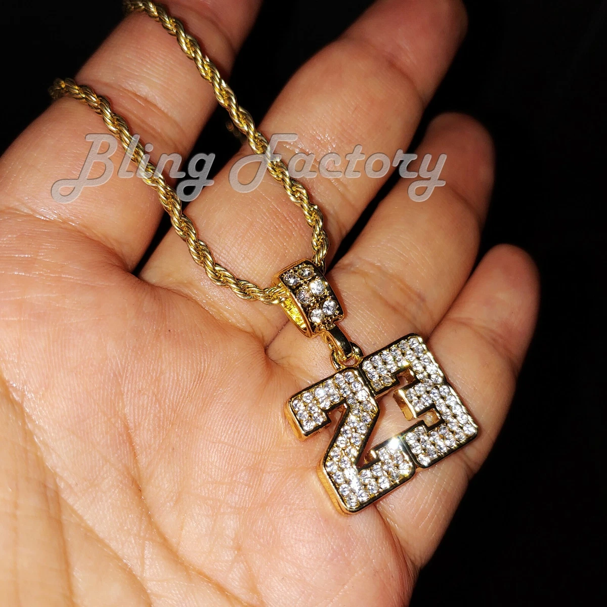 Number shop chains jewelry