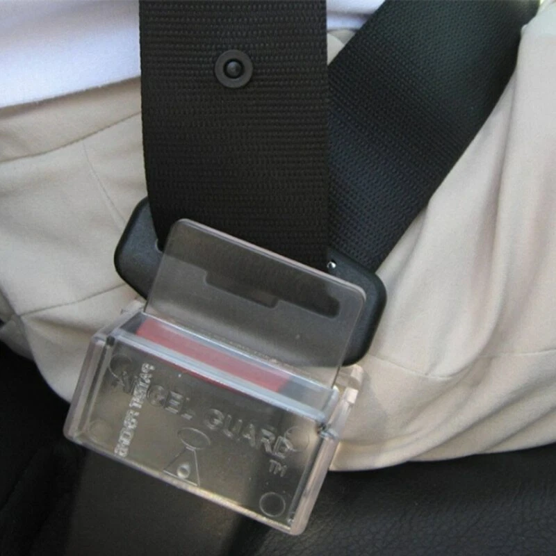 Car Seat Belt Buckle Guard - Child Safety Seat Belt Lock Buckle