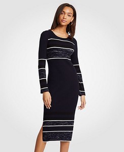 sweater dress with side slits