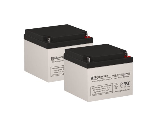 SigmasTek 12V 26Ah Medical Battery for Mansfield Intra-Aortic Balloon Pump 1300-image