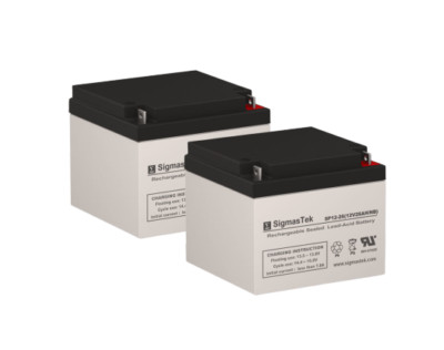 SigmasTek Batteries - Biodex Medical Systems Deluxe C-ARM Table-056-004 12V 26Ah