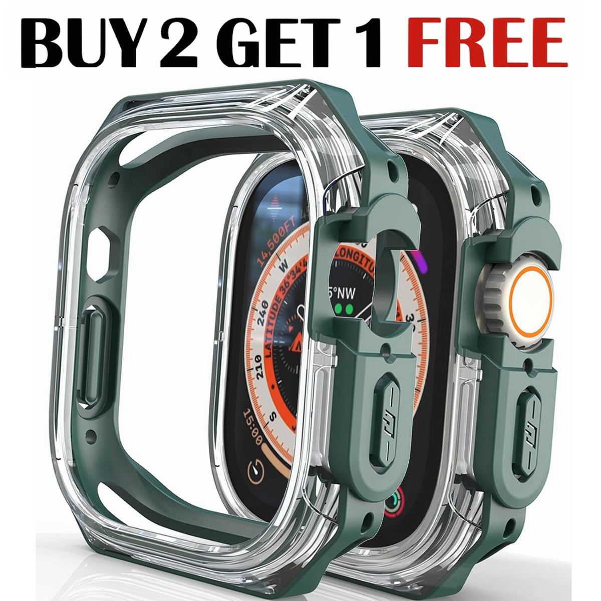 Heavy Duty The Armor Case Apple Watch 40/44/45/49mm Bumper Case