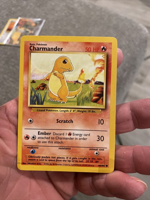 1995 Ultra RARE Charmander Original 46/102 for sale online | eBay